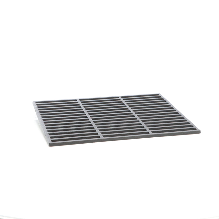 Griglia rettangolare in ghisa 45 x 35 cm per barbecue a carbone e a gas