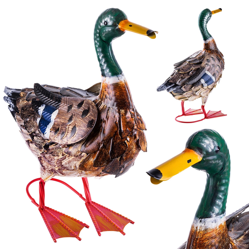 KADAX Stalowa figura ogrodowa kaczka QX30628 K1603