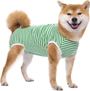 Abbigliamento per cani, pantaloni per dopo intervento chirurgico, abbigliamento protettivo per animali domestici (verde XL)