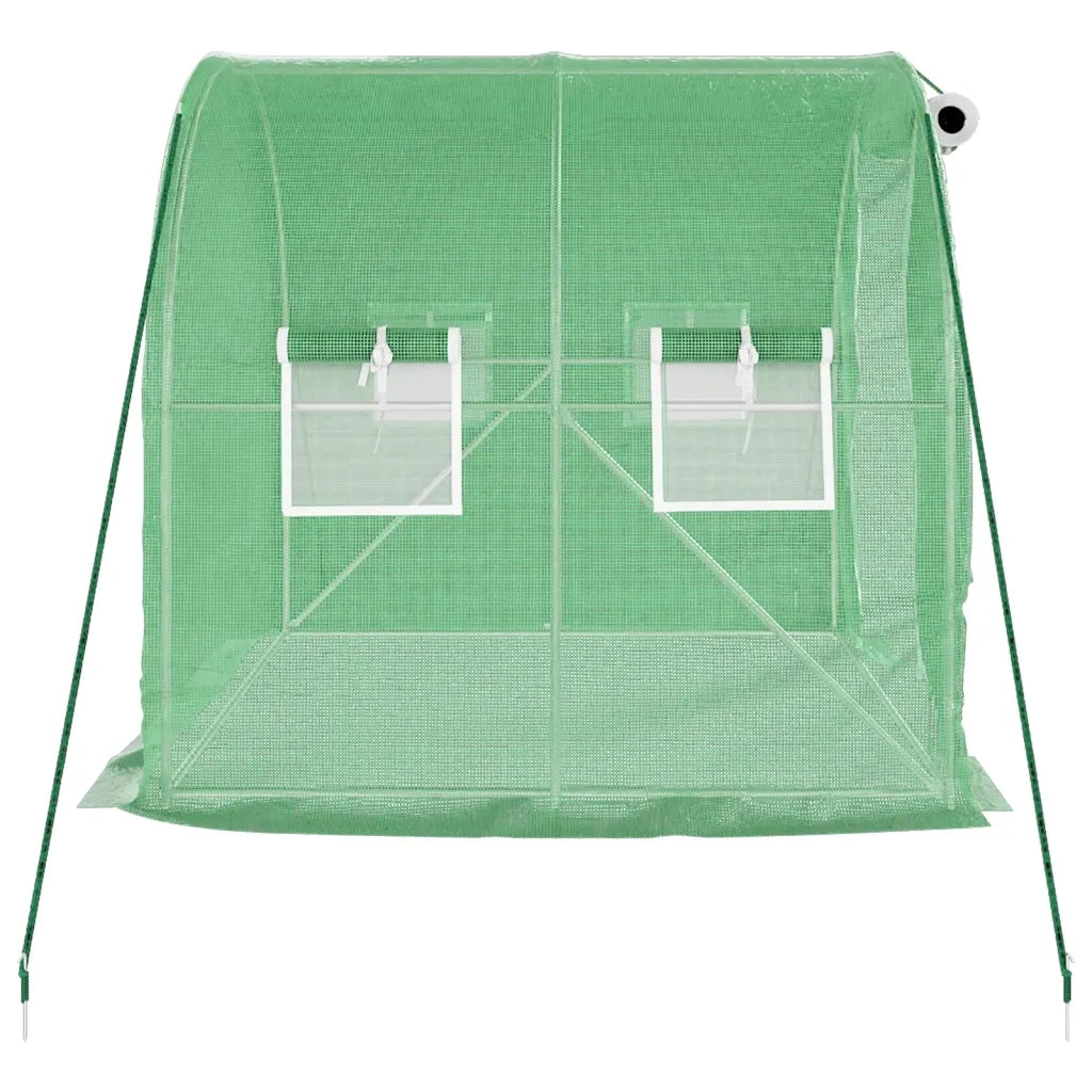 Serra con Telaio in Acciaio Verde 4 m2 2x2x2 m CFW9985320