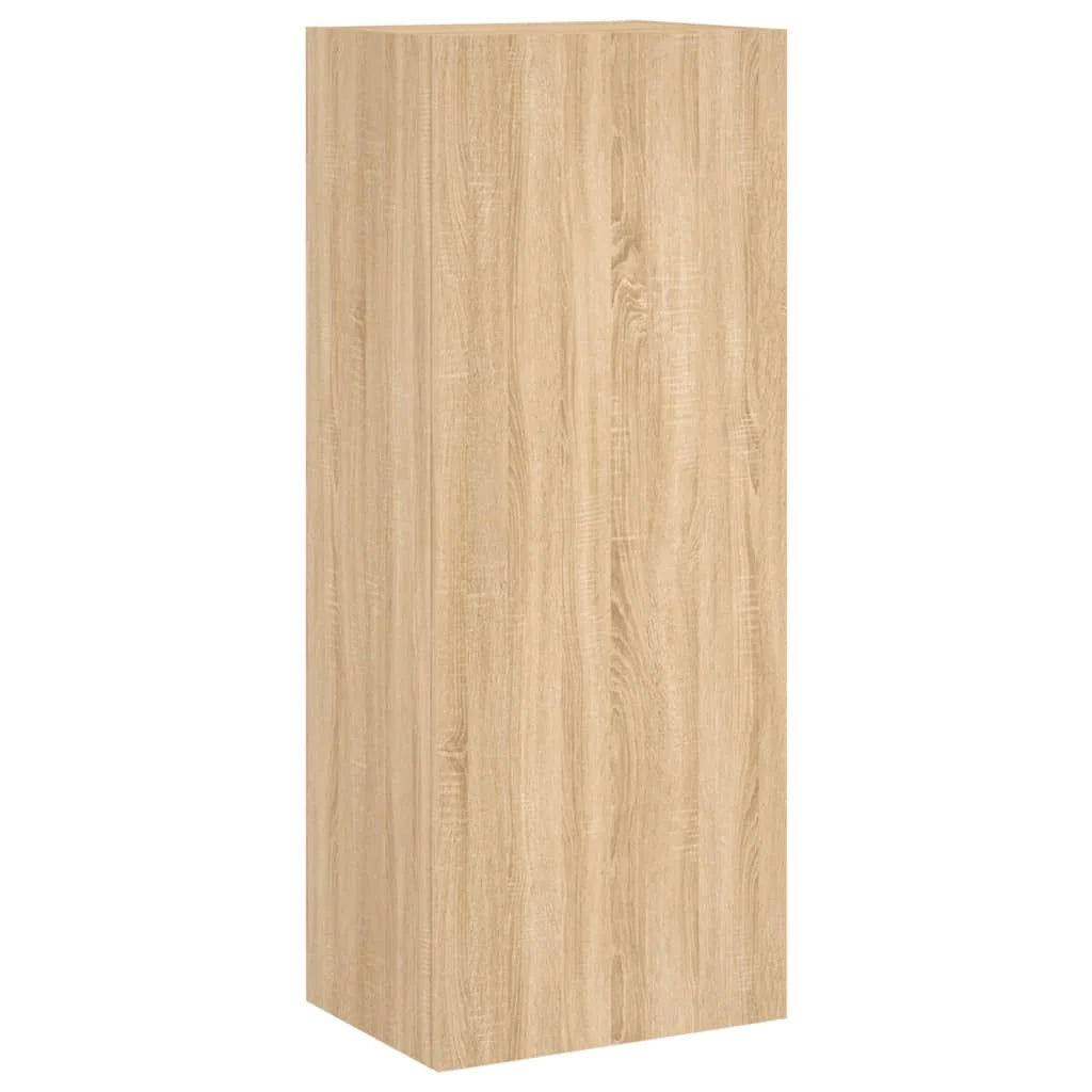 Mobile TV multimediale scaffale TV credenza TV sala da pranzo soggiorno camera da letto 5 pezzi rovere Sonoma legno ingegnerizzato marrone 02_0029304