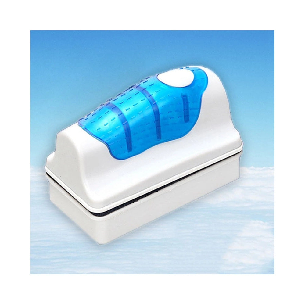 Trade Shop - Spazzola Magnetica Acquario Galleggiante Calamita Spessore 6-10mm Pulizia -