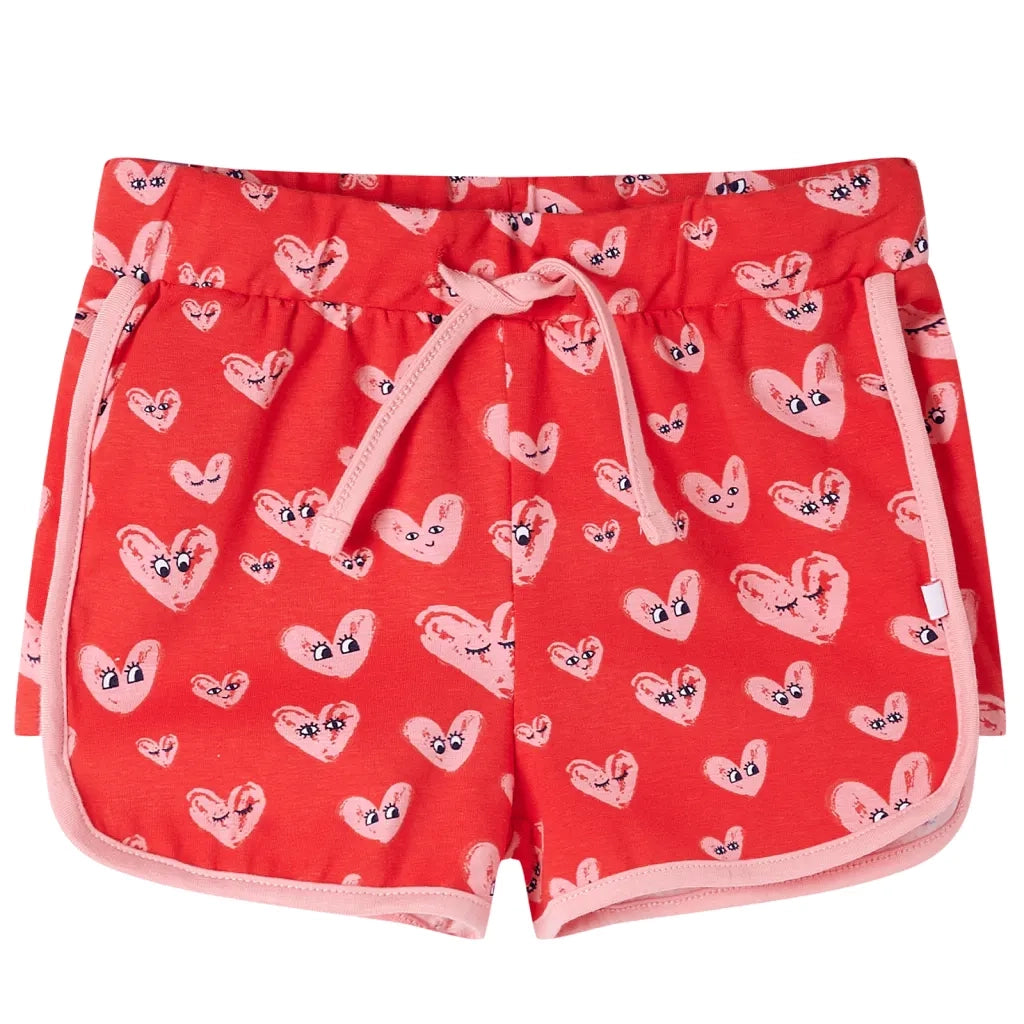 Pantaloncini per Bambini con Coulisse Rossi 116cod mxl 85790