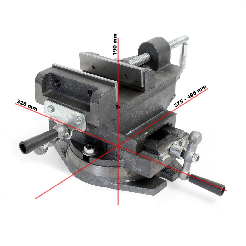 Morsa da banco per macchine con base girevole Morsa di serraggio da officina 125mm