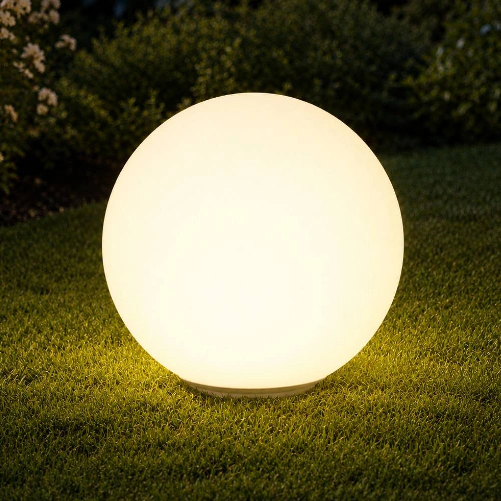 Sovil ball sfera luminosa da esterno 38 cm e27 ip54 con picchetto