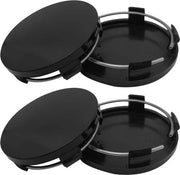 Set di 4 coppe universali - cerchioni pneumatici - accessori autotuning - veicoli - cerchioni pneumatici - coppe plastiche - Nero .