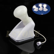 Trade Shop - Set 4 Luci Led Lampadine Bulb Portatili Senza Fili Handy Armadio Interruttore -