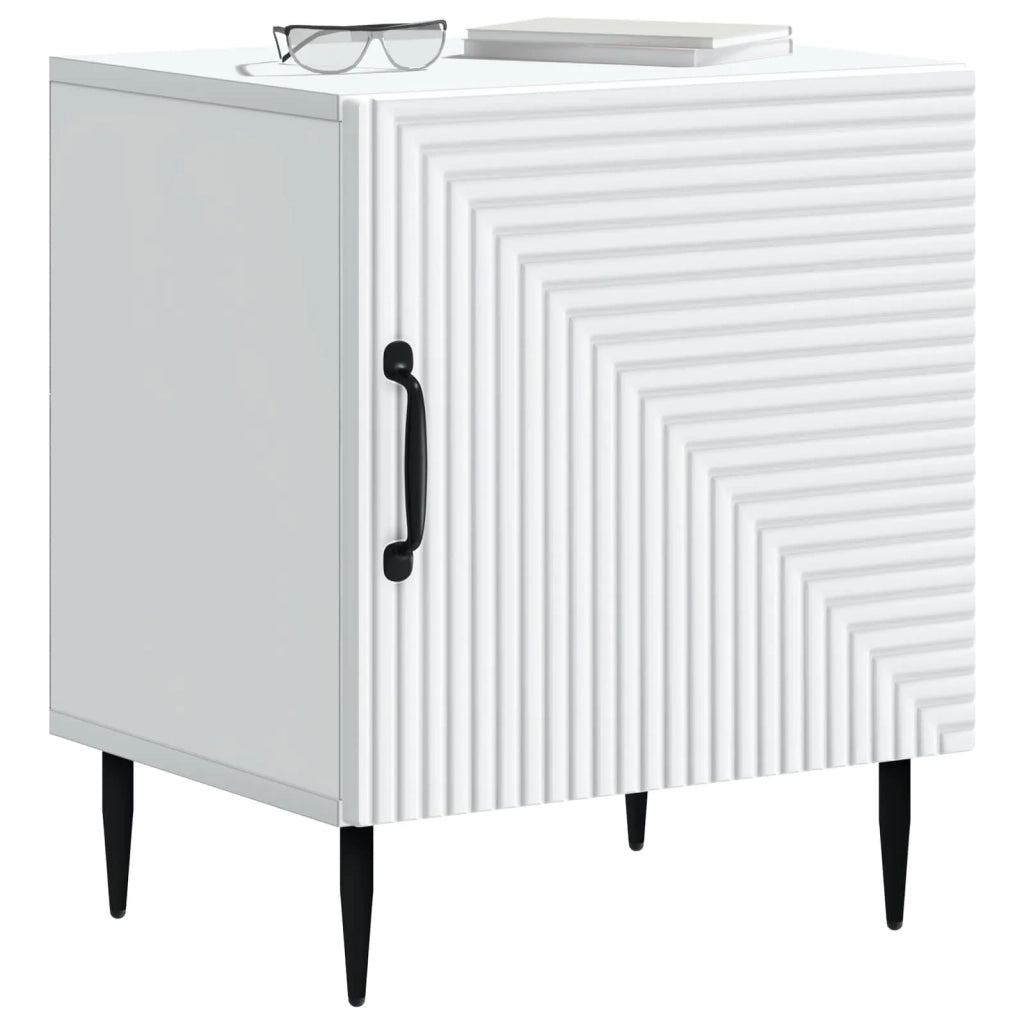 Armadio da Notte 2 pcs Bianco 43 x 34,5 x 50 cm 894796