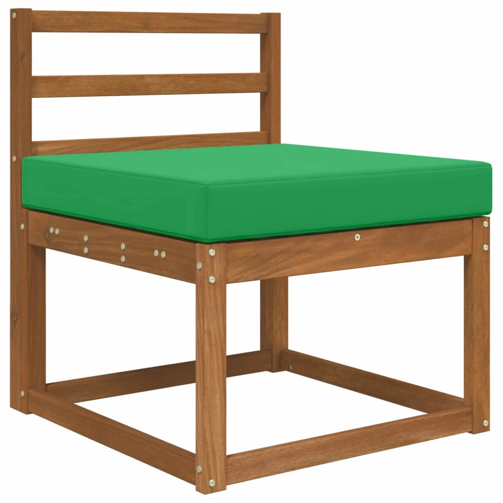 Cuscino per divano da esterno Verde 60 x 60 x 8 cm Poliestere