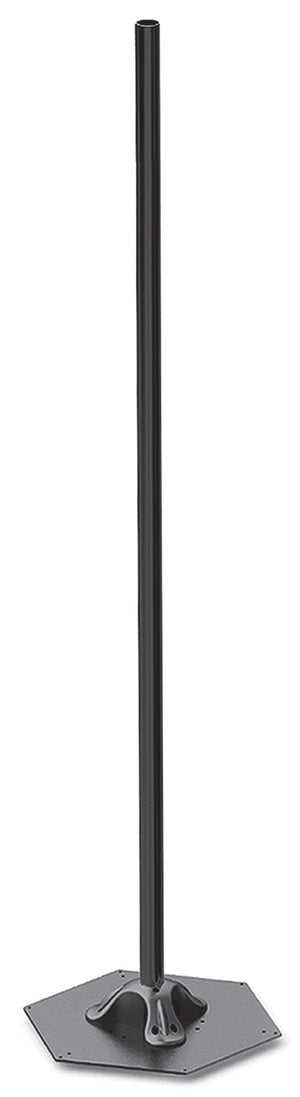 Palo Elegance H214 cm per Lampade Riscaldanti Elettriche Moel 4464 Nero