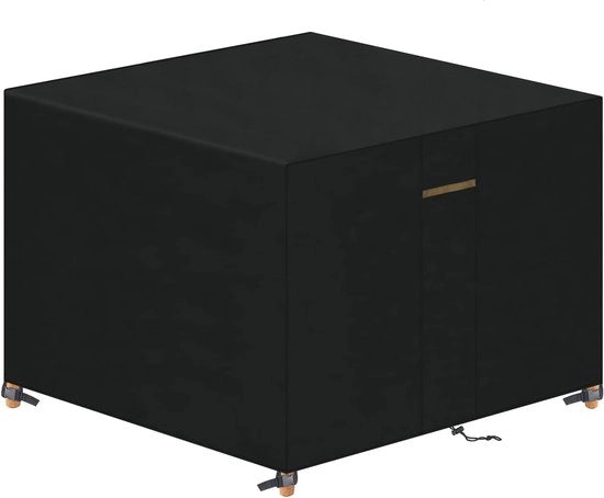 Coprioggetti per giardino 200x160x70 cm - Tessuto Oxford impermeabile, resistente alle abrasioni, resistente al vento, resistente ai raggi UV, con aperture di ventilazione antischiuma, coprioggetti per mobili da giardino, con tasca di stoccaggio