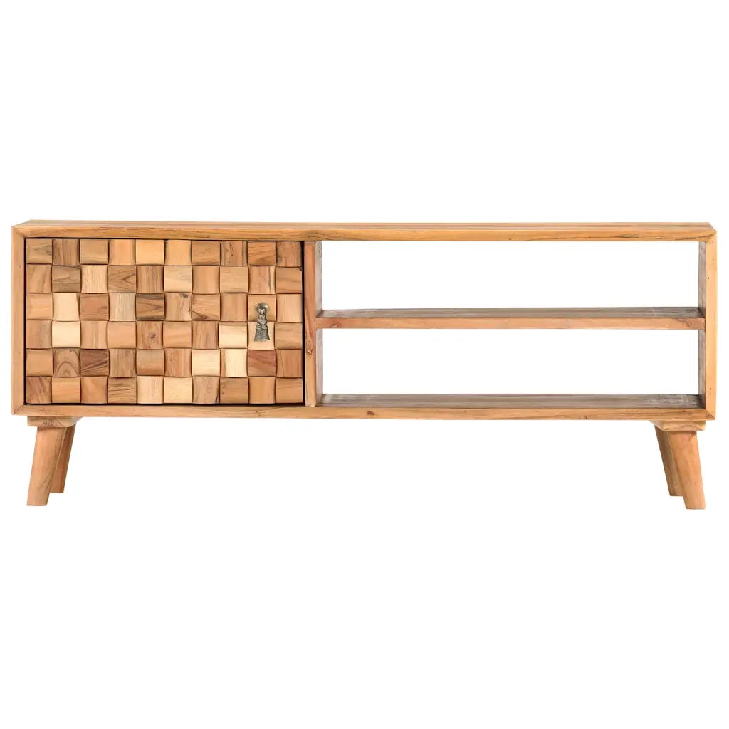 Mobile Porta TV-Mobile per TV-Credenza TV 100x30x40 cm in Legno Massello di Acacia