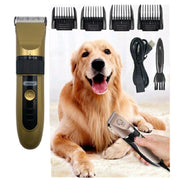 Trade Shop - Rasoio Elettrico Trimmer Tosatrice Per Cani Animali Domestici 4 Pettini Q-t137 -