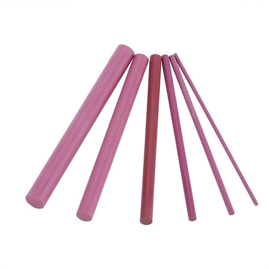 Set di abrasivi 6 pezzi - Materiale di alta qualità - Grana 3000 - Leggero - Portatile - Resistente allo sfregamento - Sfere abrasive