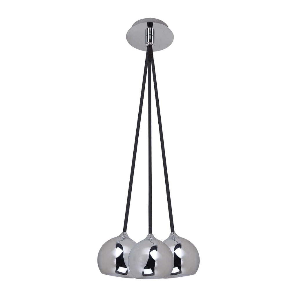 Lampadario Italux James moderno cromato 3xGU10 IP20