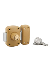 Chiavistello CORVETTE senza cilindro esterno, epossidico bronzo, 3 chiavi – THIRARD