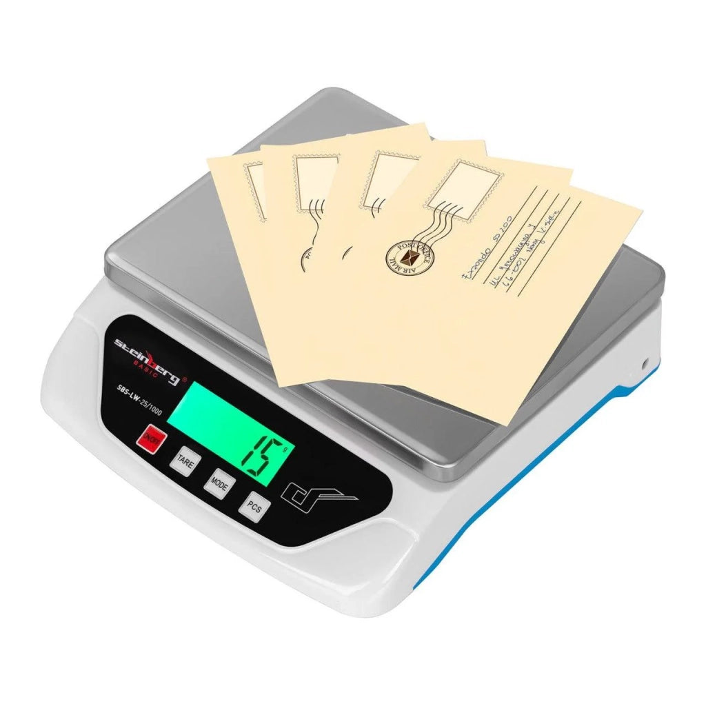 Bilancia digitale a lettere 25 kg / 1 g base 14_0002794