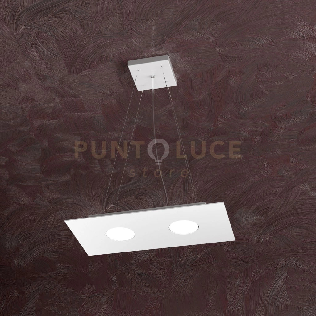 AREA SOSPENSIONE 2+1 LUCI BIEMISSIONE BIANCO 1127-S2 R+1-BI