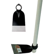 ZAPPA OCCHIO TONDO 016 + MANICO ORSATTI  ACCIAIO FORGIATO/FAGGIO GR 600 MM 105X155 H.CM 130