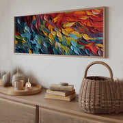Mirato, Quadro Materiale Struttura in Legno Nobilitato, 50x120h cm Multicolore