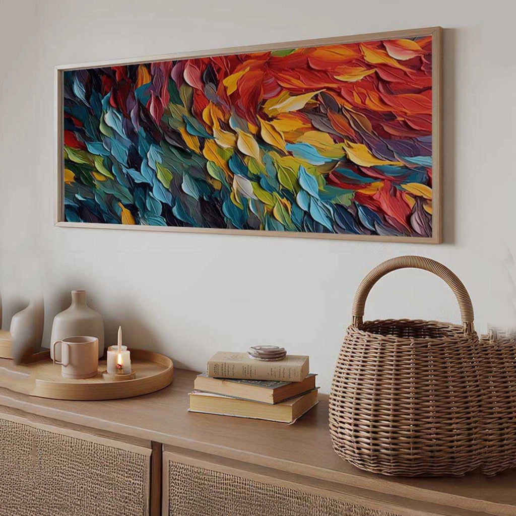 Mirato, Quadro Materiale Struttura in Legno Nobilitato, 50x120h cm Multicolore