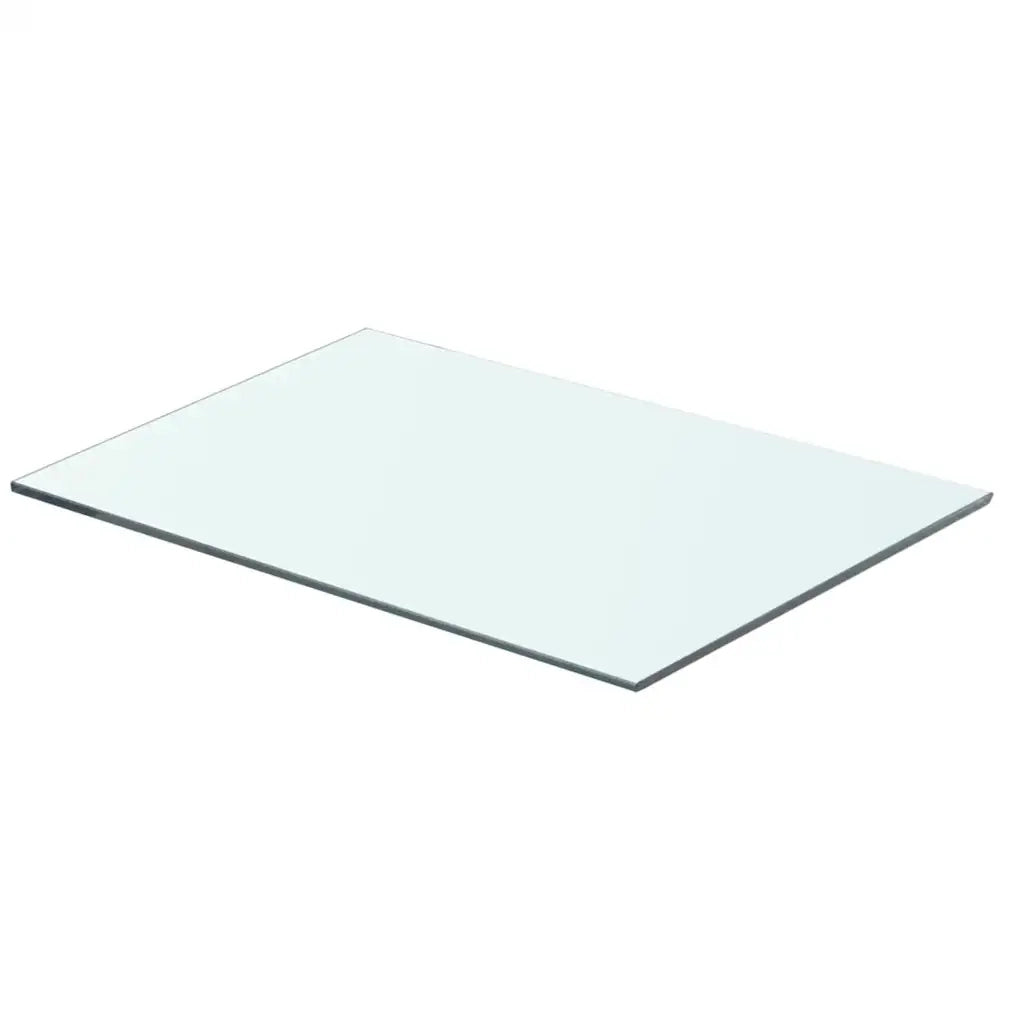 Mensole in Vetro Trasparente 2 pz 50x30 cm 3051561