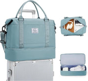 Bagaglio a mano, 40 x 20 x 25 cm, bagaglio a mano, valigetta per aereo, borsa da viaggio, valigetta espandibile, 45 x 36 x 20 cm, per bagaglio a mano Easyjet, borsa sportiva, borsa per weekend, borsa per allenamento.