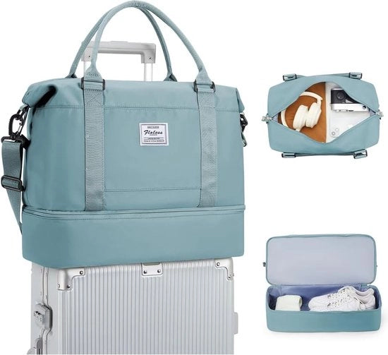 Bagaglio a mano, 40 x 20 x 25 cm, bagaglio a mano, valigetta per aereo, borsa da viaggio, valigetta espandibile, 45 x 36 x 20 cm, per bagaglio a mano Easyjet, borsa sportiva, borsa per weekend, borsa per allenamento.