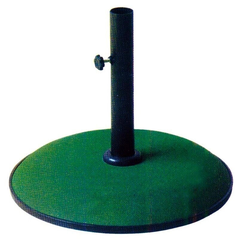 KROMA BASE PER OMBRELLONE ROTONDA 50 CM DA 25 KG IN COLORE VERDE
