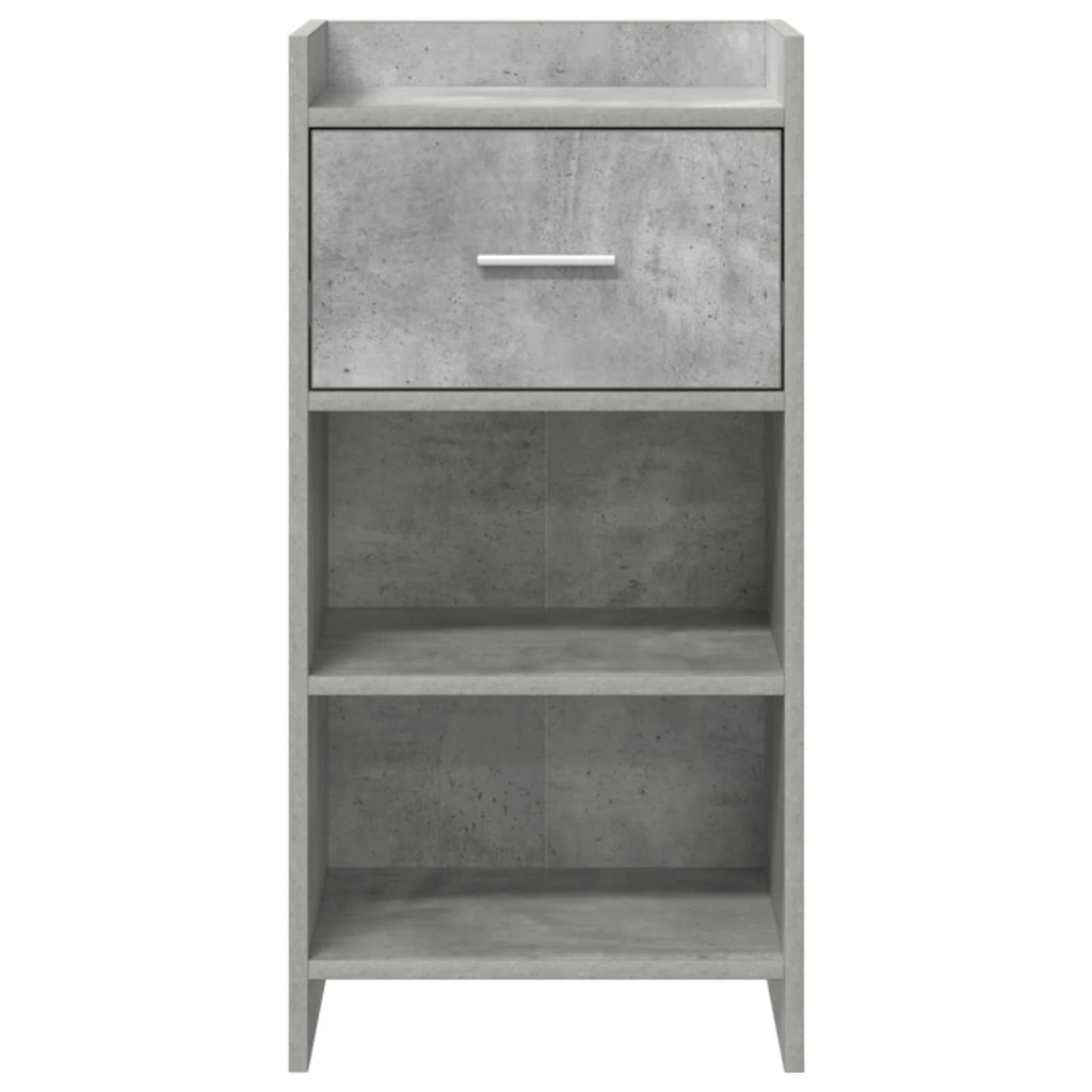 Credenza Grigio Cemento 40 x 36 x 80 cm Legno ingegnerizzato 8011078