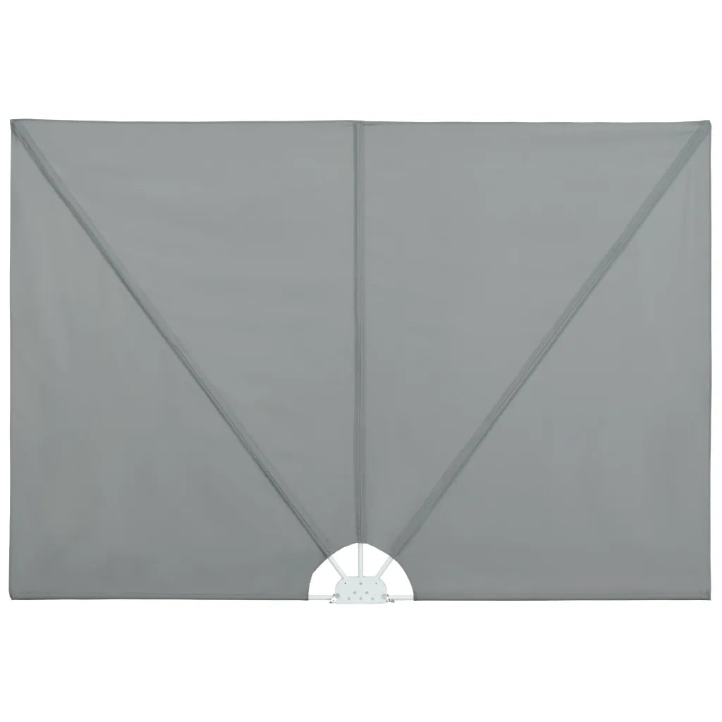 Tenda Laterale per Terrazza Pieghevole Grigio 300x150 cm cod mxl 14820