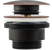 Tappo Per Lavabo Universale Klik-klak Rea Old Black