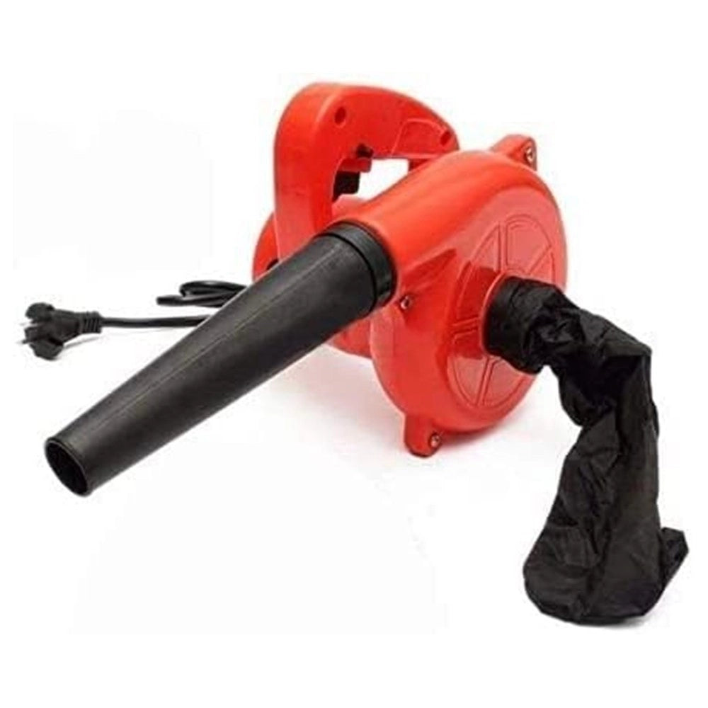 Trade Shop - Mini Soffiatore Elettrico Blower Aspiratore 600w Utensile Pulizia Foglie Giardini -