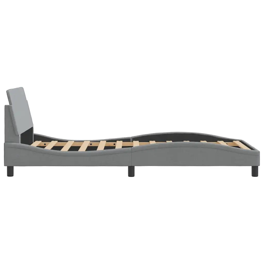 Giroletto Dover Grigio Chiaro 100x190 cm Tessuto 373265