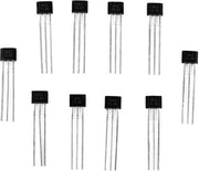 10 pezzi di sensore Hall effetto lineare A3144 magnetometro sensore magnetico sensibile interruttore - modulo sensor magnetico 3 poli TO-92UA-SIP.