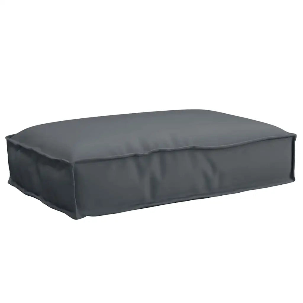 Cuscino Antracite 60 x 40 x 8 cm Tessuto Oxford 42001608