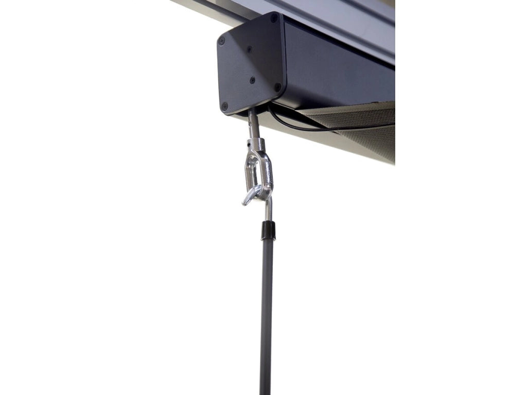 Pergola bioclimatica "Windsor" con tenda in alluminio - 3 x 4 m - Grigio