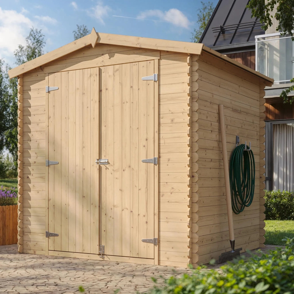 Casetta da Giardino in Legno 3,53 m² – TIMBELA M343C1+M343G