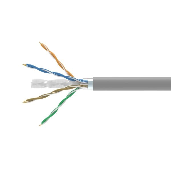 Bobina rete ftp cat.6 305mt rame awg23 lsoh classe cpr eca - 404539