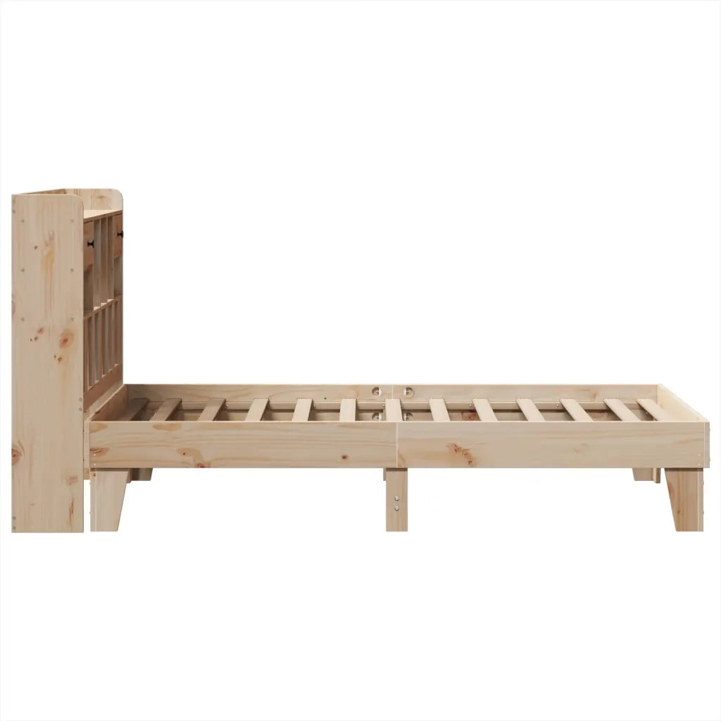 Giroletto senza Materasso 90x200 cm in Legno Massello di Pino