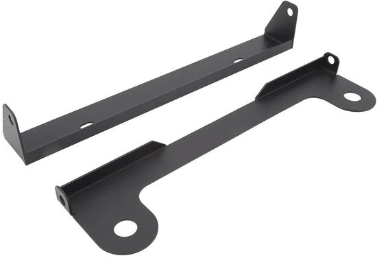 Supporto per targa auto regolabile - Resistente al rollio - Materiale duraturo - Fermo per catena - Off-road - Grande compatibilità - Supporto per targa auto