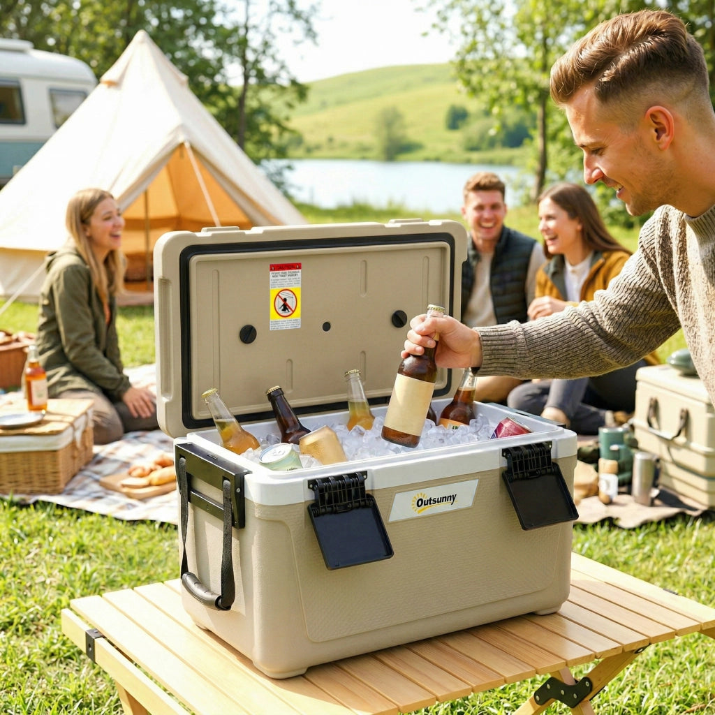 Box Frigo Portatile Isolato ¨C zephmum ¨C 66.6x38.5x40 cm, Cachi