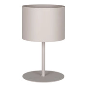 Lampada da Tavolo Trofa, Beige, Metallo, 21,5x21,5x36 cm