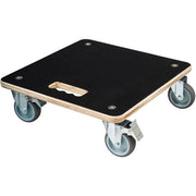 Nature Square carrello portavasi 38x38 cm legno nero 446407
