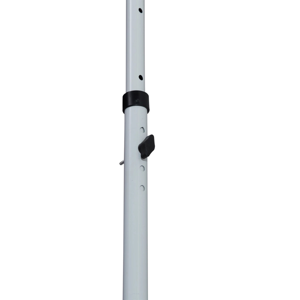Tendone da balcone con manovella 150cm ¨C zephmum ¨C grigio