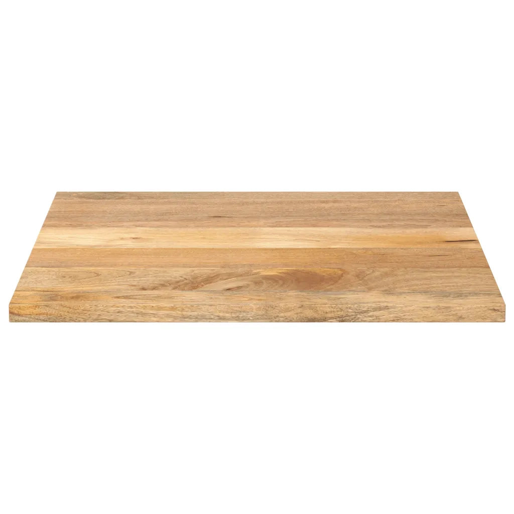 vidaXL Piano per Tavolo 70x70x3,8 cm Quadrato Legno Massello di Mango