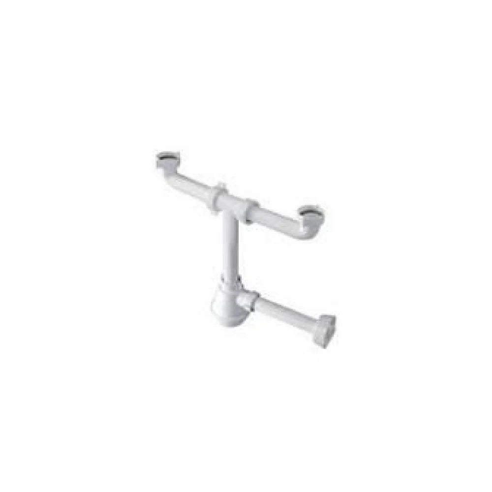 Sifone lavello 2 vie senza pilet ta d.32x1 1/4 b07wqycshp