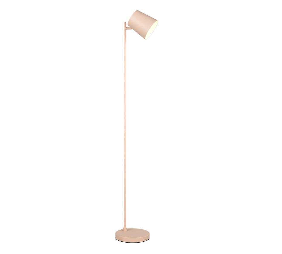 Piantana LED ricaricabile, metallo, sabbia, H 125 cm, Blake
