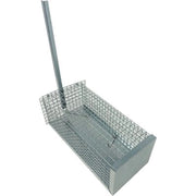TRAPPOLA TOPI A GALLERIA - ACCIAIO ZINC CM 13X31 H.CM 11- 2 pezzi