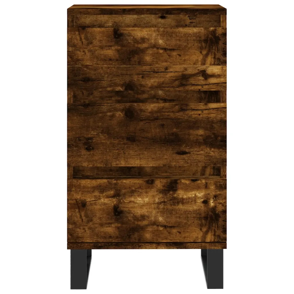 Credenza Rovere Fumo 40x35x70 cm in Legno Multistrato 831105